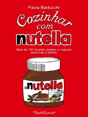 cover image of Cozinhar com Nutella